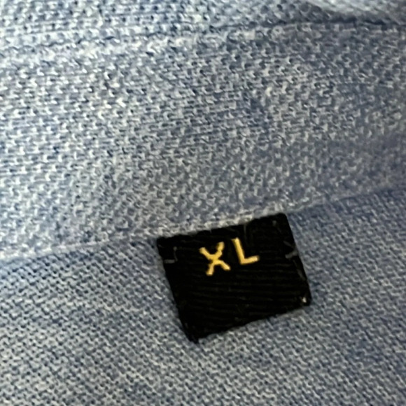 The Kooples Sport Classic Cotton Polo with Officer Collar Light Blue - Size XL - Picture 5 of 9